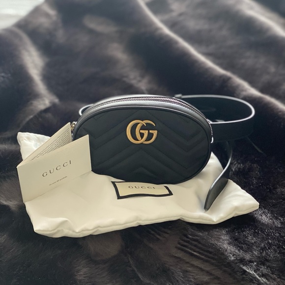 Gucci GG Matelasse Leather Belt Bag - Picture 4 of 9
